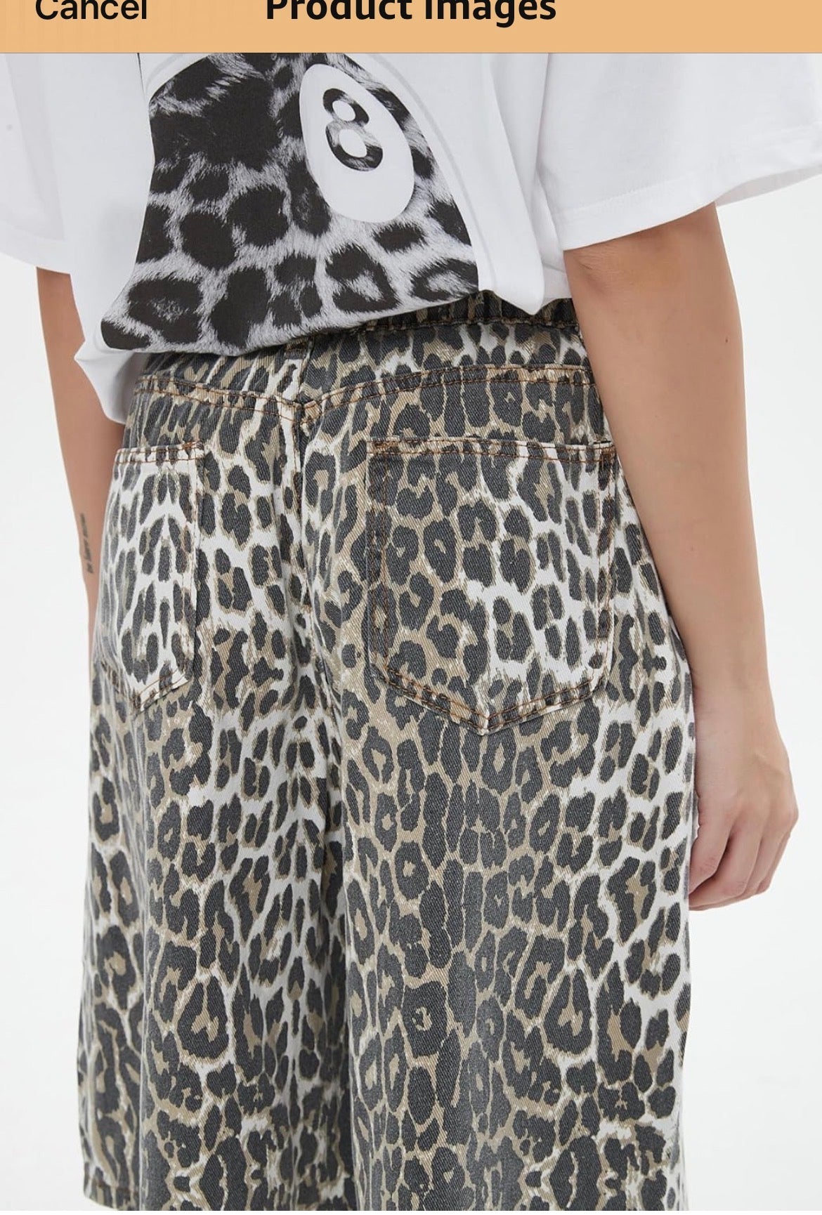 Ponitrack Unisex Leopard Shorts