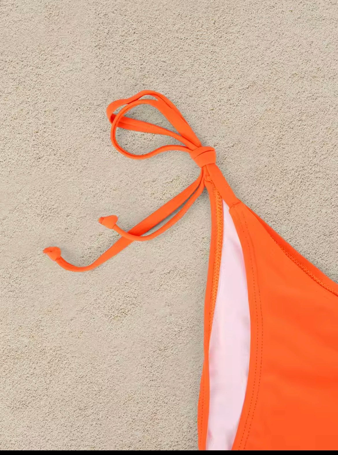 Orange Halter Bikini