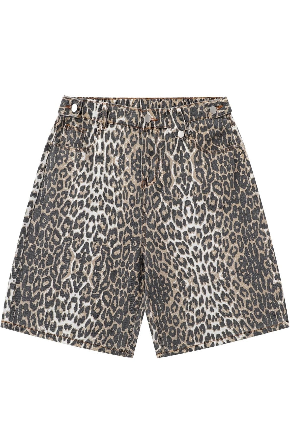 Ponitrack Unisex Leopard Shorts